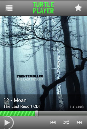 Turtle Player - Main View